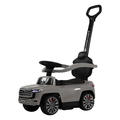 Детский толокар Toyota Land Cruiser 300 RiverToys Z002ZZ-C серый 01